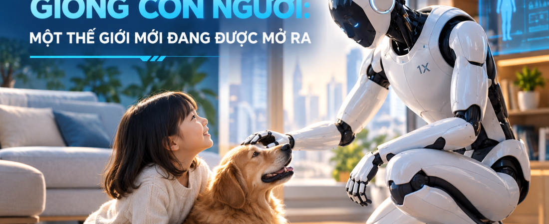 KHI ROBOT BẮT ĐẦU GIỐNG CON NGƯỜI: MỘT THẾ GIỚI MỚI ĐANG ĐƯỢC MỞ RA