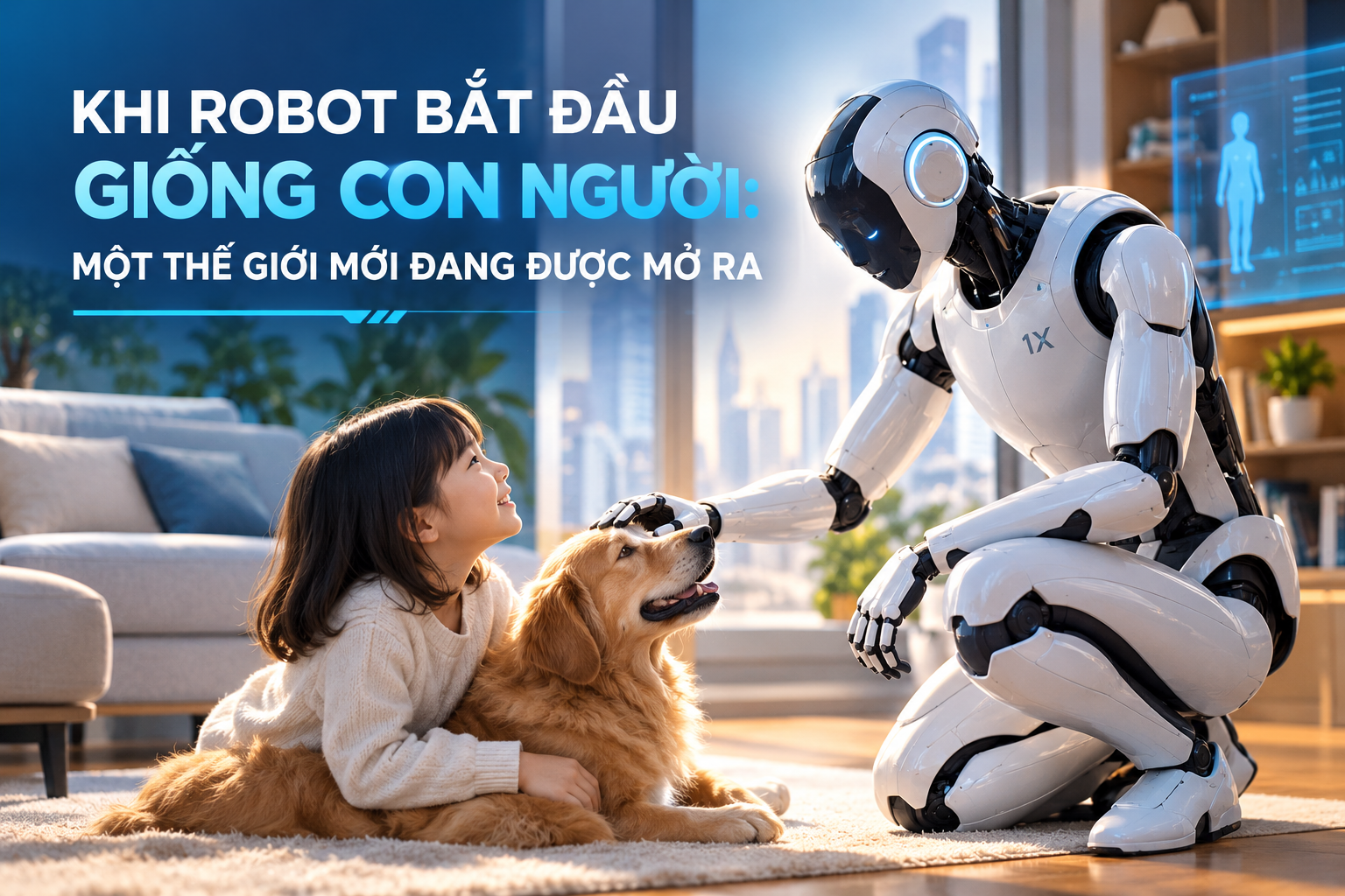 KHI ROBOT BẮT ĐẦU GIỐNG CON NGƯỜI: MỘT THẾ GIỚI MỚI ĐANG ĐƯỢC MỞ RA